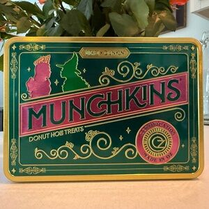 Dunkn X Wicked Munchkin Tin Box “Wicked for Good” Limited Edition